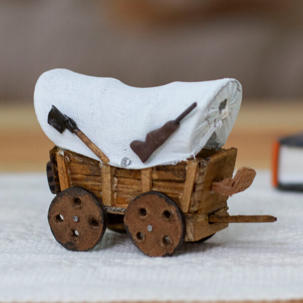 Wagon-Themed Rustic Handcrafted Wood Home Accent from Mexico, 'Wonderful Wagon' Wagon-Themed Rustic Handcrafted Wood Home Accent from Mexico, 'Wonderful Wagon'