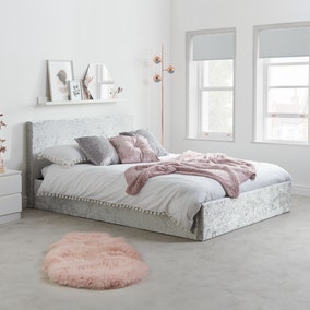 Berlin Crushed Velvet Ottoman Bed Frame Berlin Crushed Velvet Ottoman Bed Frame