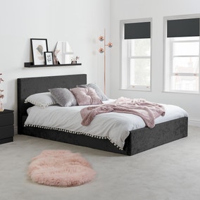 Berlin Crushed Velvet Ottoman Bed Frame Berlin Crushed Velvet Ottoman Bed Frame