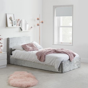 Berlin Crushed Velvet Ottoman Bed Frame