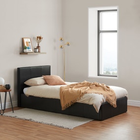 Berlin Ottoman Bed Frame, Faux Leather Berlin Ottoman Bed Frame, Faux Leather