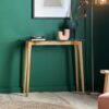 Brea Console Table, Glass