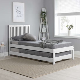 Buxton Trundle Bed with 2 Nimbus Mattresses Buxton Trundle Bed with 2 Nimbus Mattresses