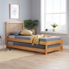 Buxton Trundle Bed with 2 Nimbus Mattresses