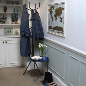 Harbour Housewares Metal Coat Stand