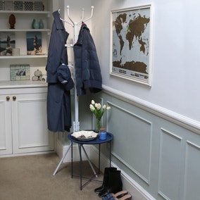 Harbour Housewares Metal Coat Stand