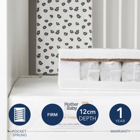 Mother&Baby Pure Gold Hypoallergenic Coir & Pocket Sprung Mattress