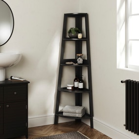 Nautical Corner Ladder Shelving Unit Nautical Corner Ladder Shelving Unit