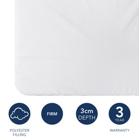 Tutti Bambini CoZee Bedside Crib Polyester Fibre Mattress